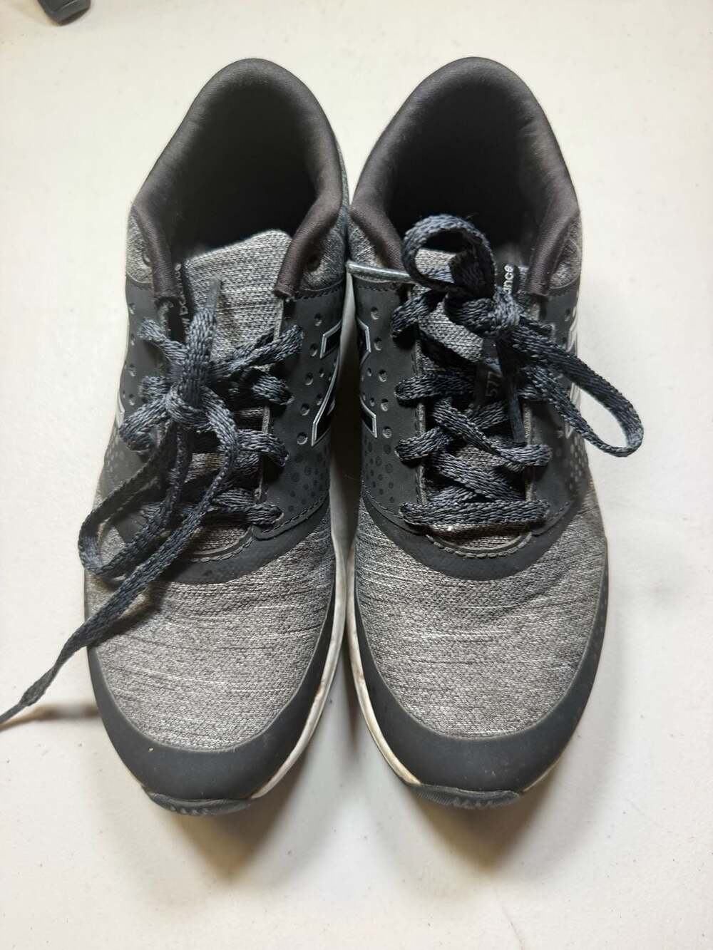 New Balance 577 V3 Size 6.5 Black Gray Cush+ Running Shoes